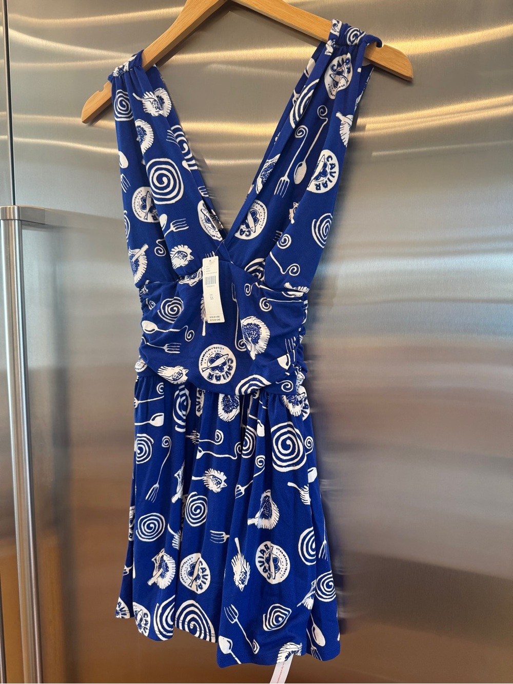 NWT Lisa Says Gah Mila Mini Dress Caviar Blue , brand new - Picture 4 of 16